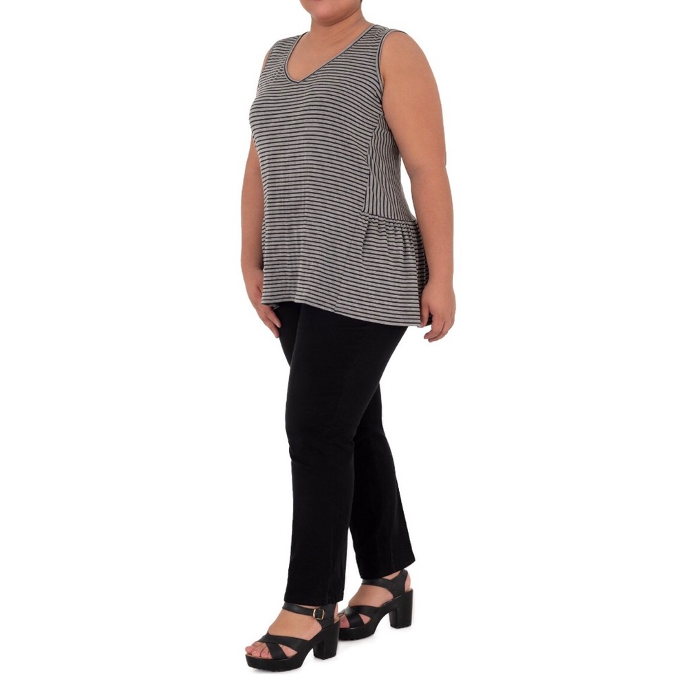 Peplum Tank, Stripe
